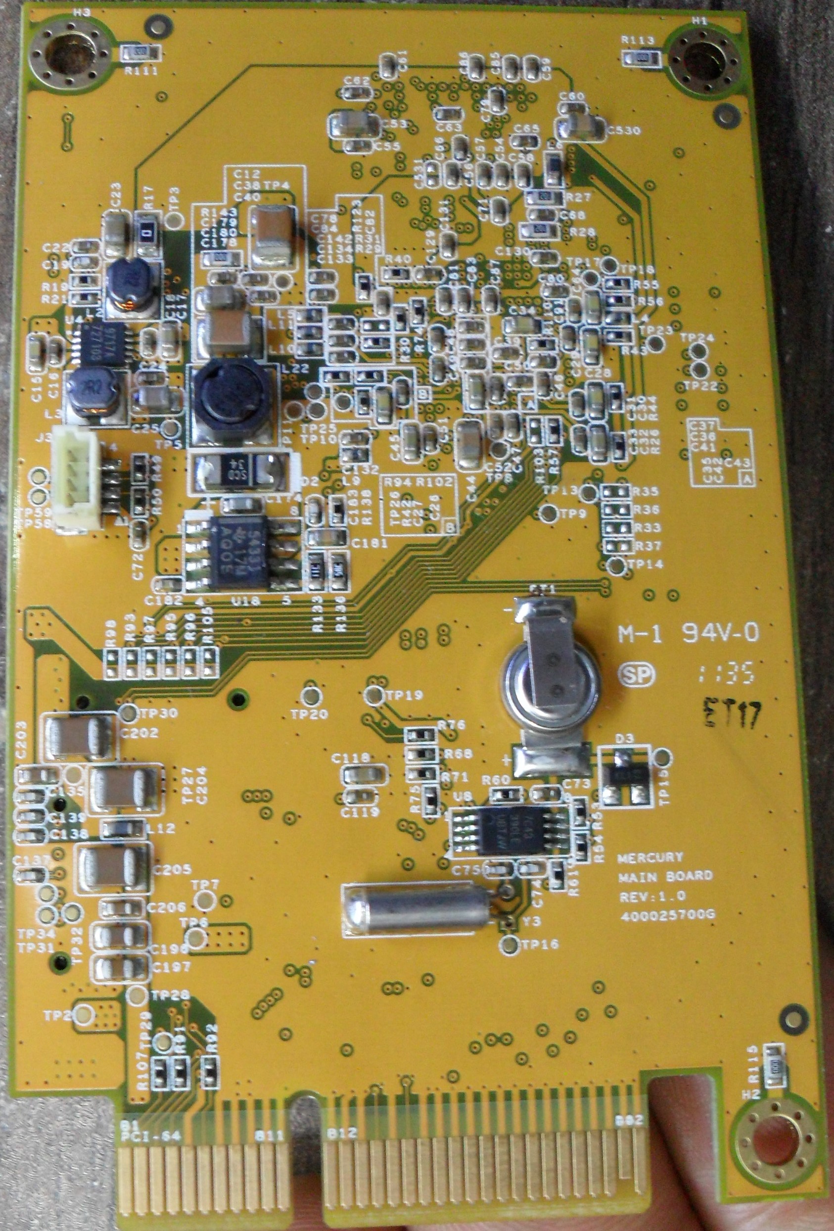 MERCURY MAIN BOARD REV1.0 - نرم افزار بازیابی رمز